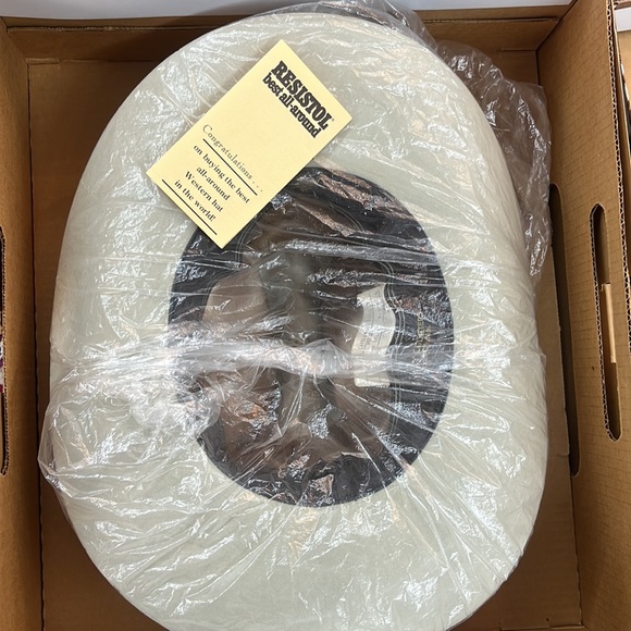 Vintage Resistol Beaver Felt Silver Belly Cowboy Hat - Picture 10 of 10